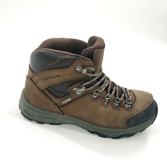 Vasque Elias Womens Hiking Boots Waterproof Outdoor Brown Suede Leather 6 - Picture 1 of 8
